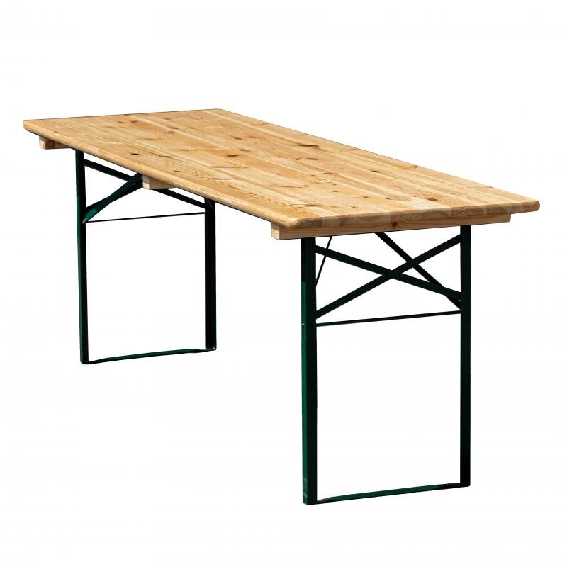 table en bois brasserie